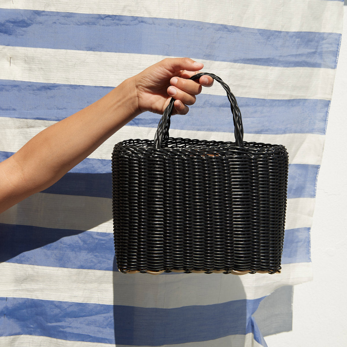Palorosa | Mini Tote Basket - Black