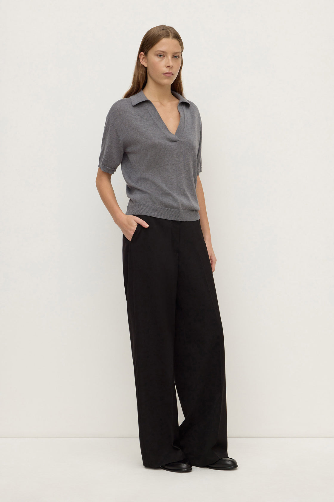 Assembly Label | Mira Polo - Dark Grey Marle