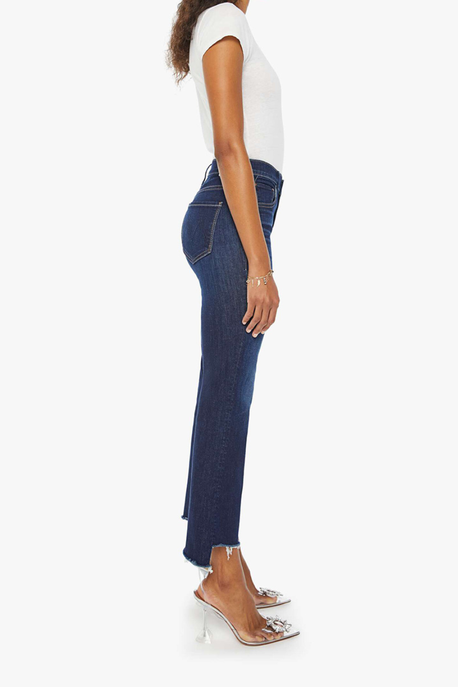 Mother Denim | The Insider Crop Step Fray - Off Limits