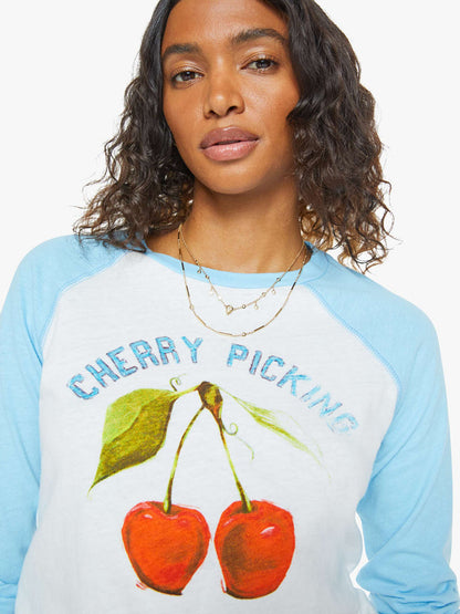 Mother Denim | The Sporty Concert Tee - Picking Cherries