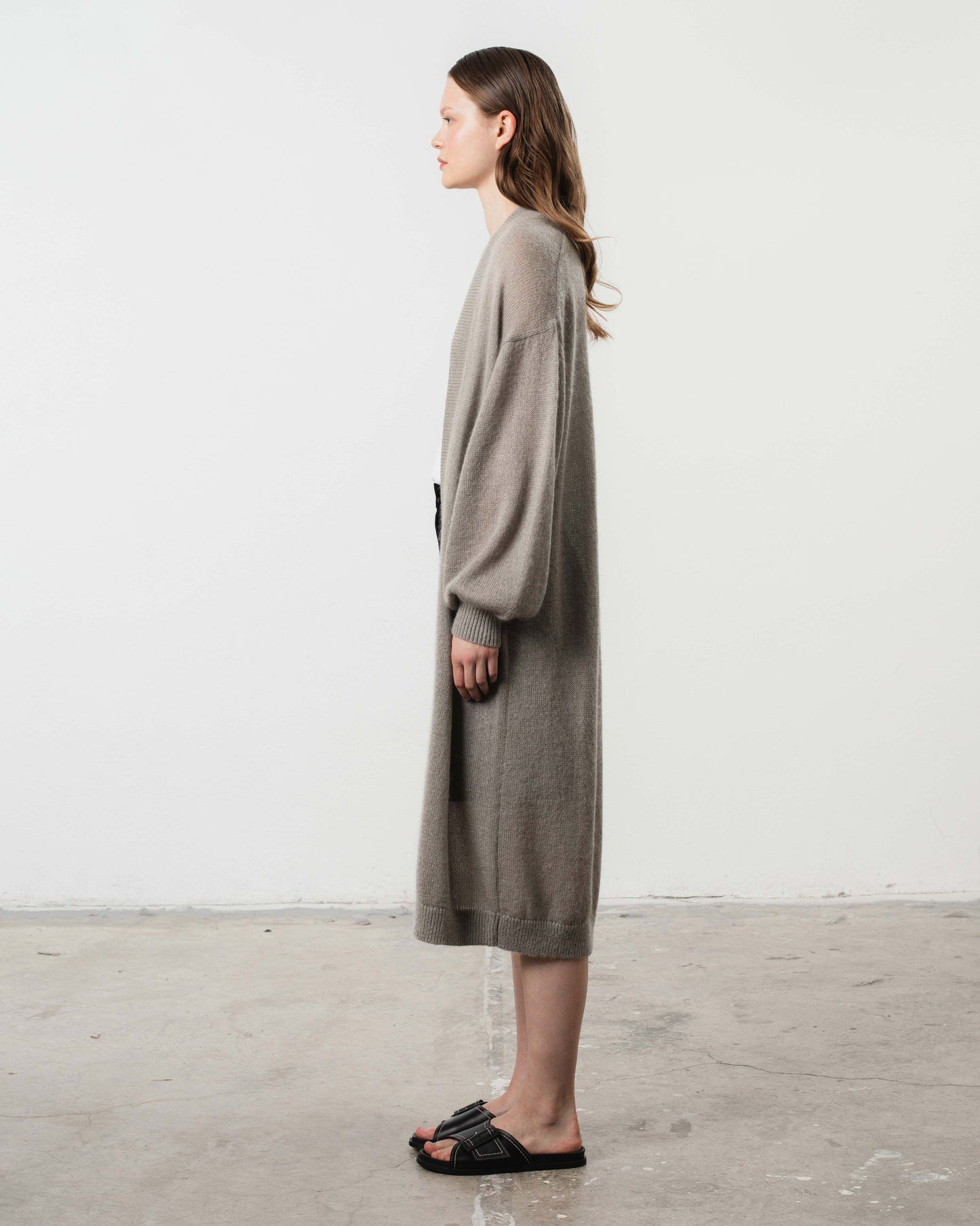Mr Mittens | Carla Cardigan - Oyster Shell