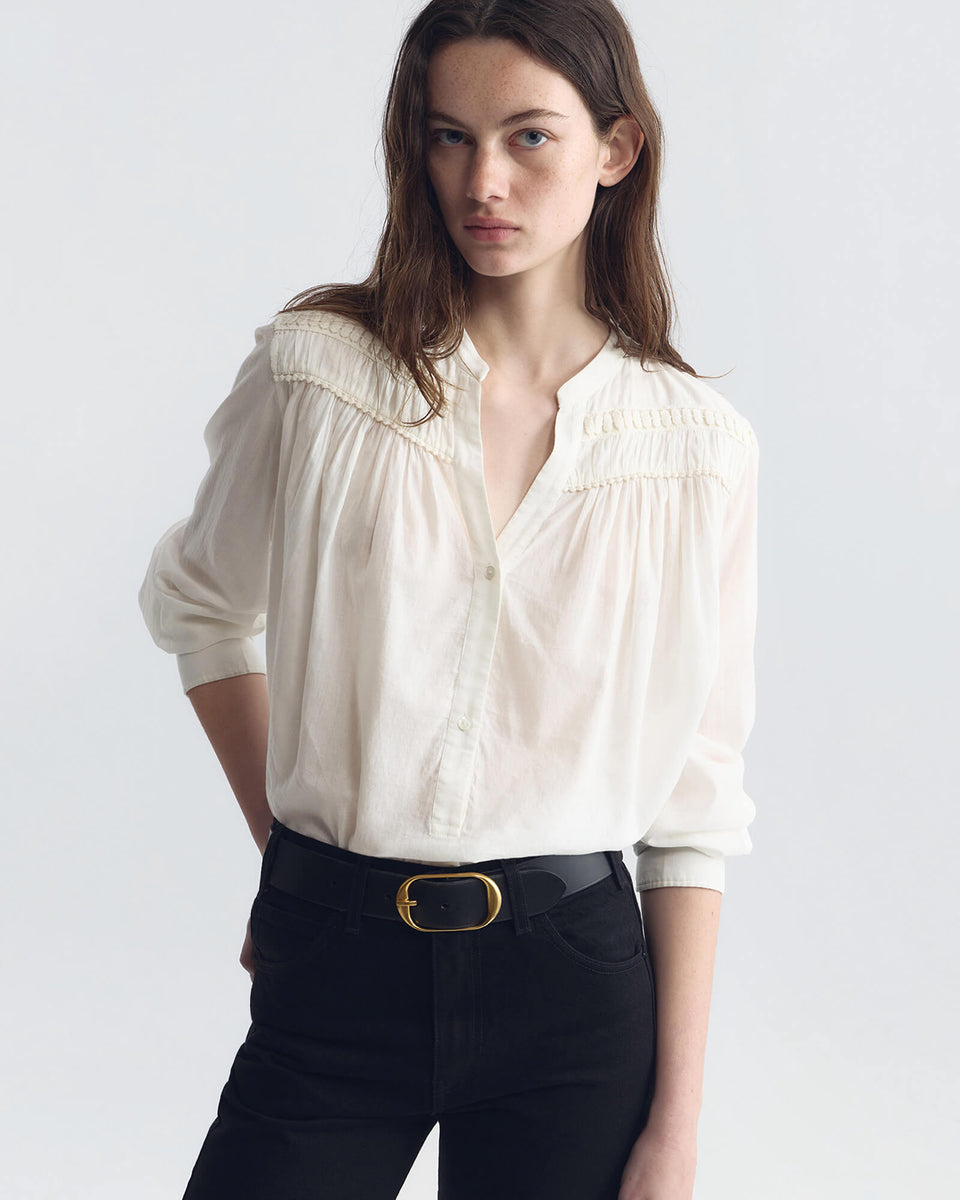 Nili Lotan | Clarys Top - Ivory