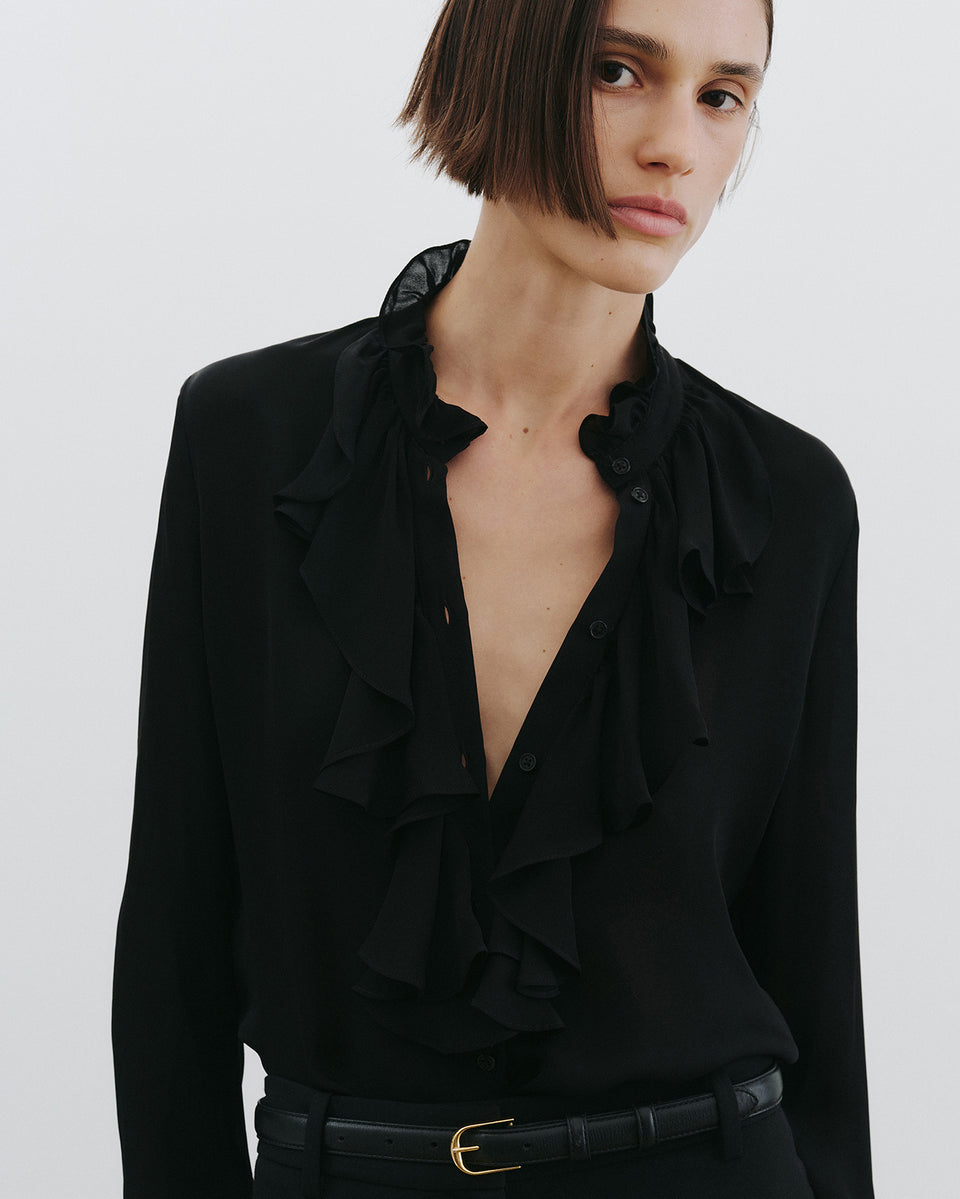 Nili Lotan | Lily Blouse - Black