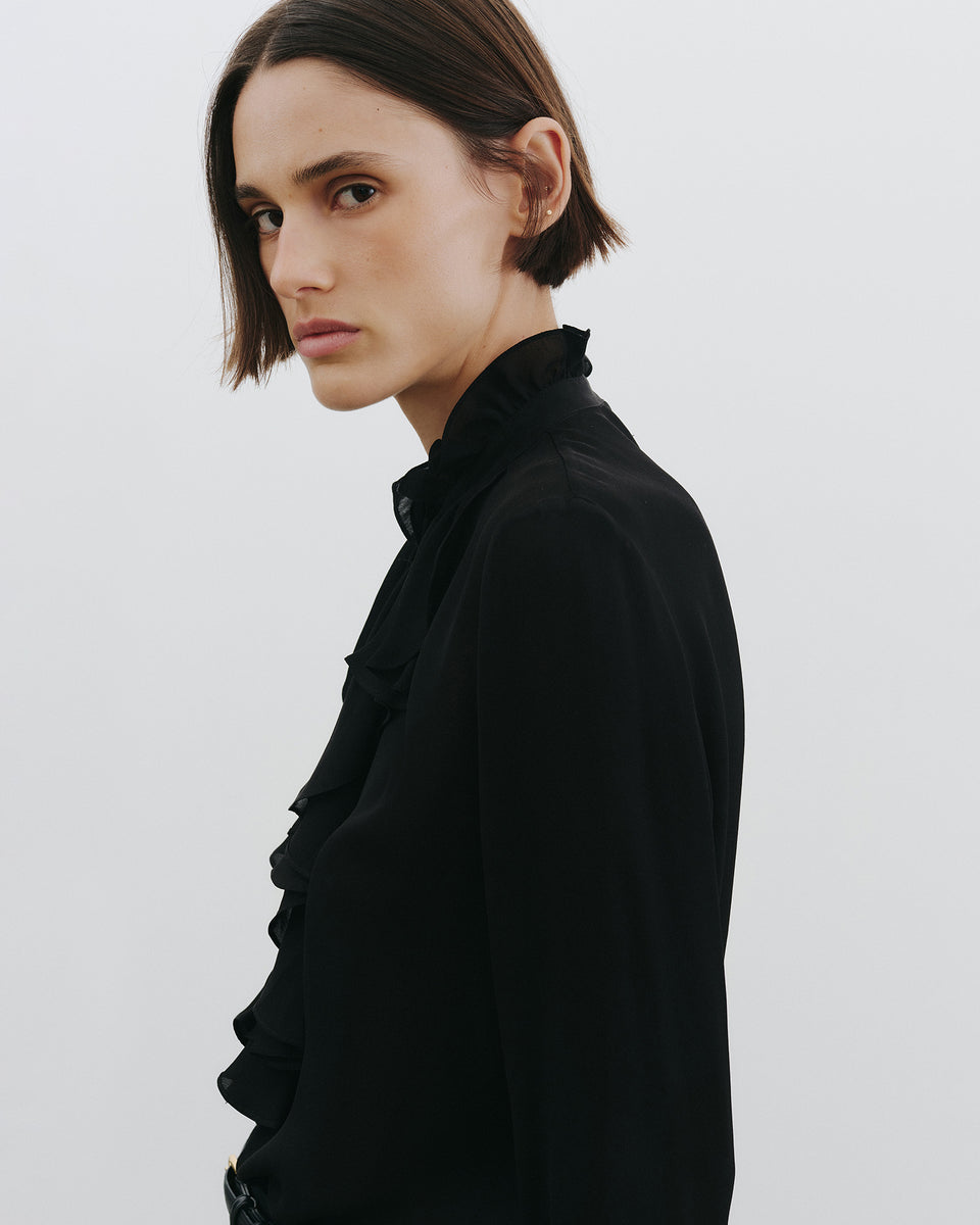 Nili Lotan | Lily Blouse - Black