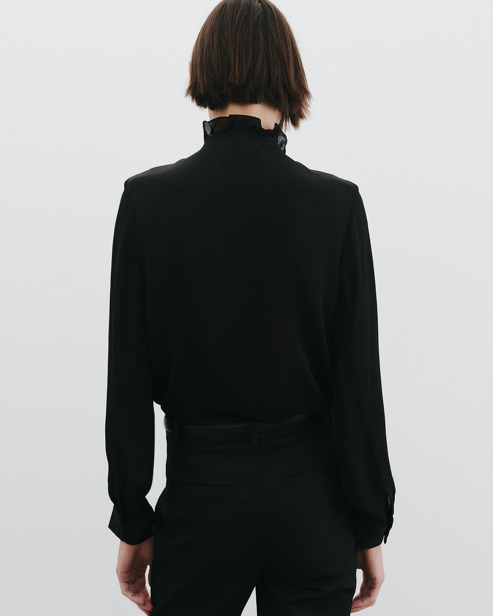 Nili Lotan | Lily Blouse - Black