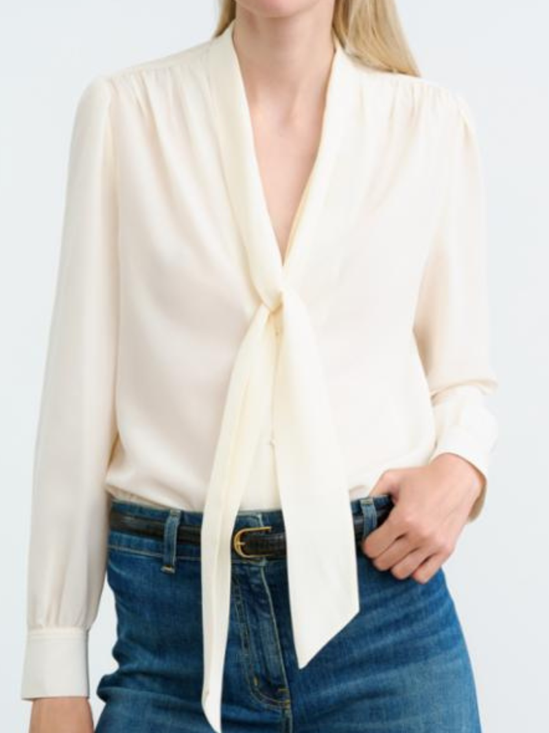 Nili Lotan | Colt Blouse - Ivory