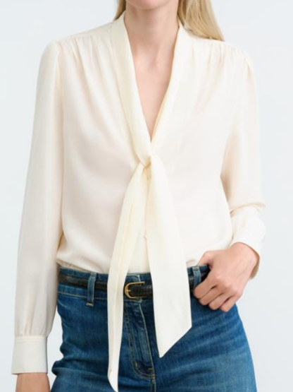 Nili Lotan | Colt Blouse - Ivory