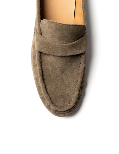 La Tribe | Naomi Mule - Khaki Suede