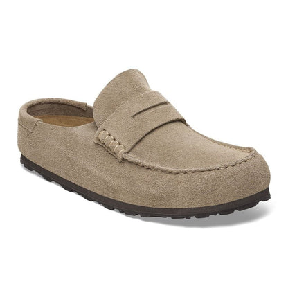 Birkenstock | Naples Wrapped Suede Regular - Taupe