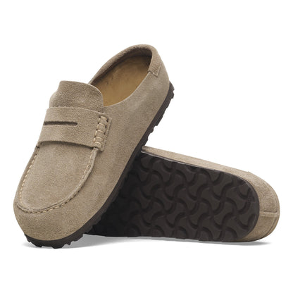 Birkenstock | Naples Wrapped Suede Regular - Taupe