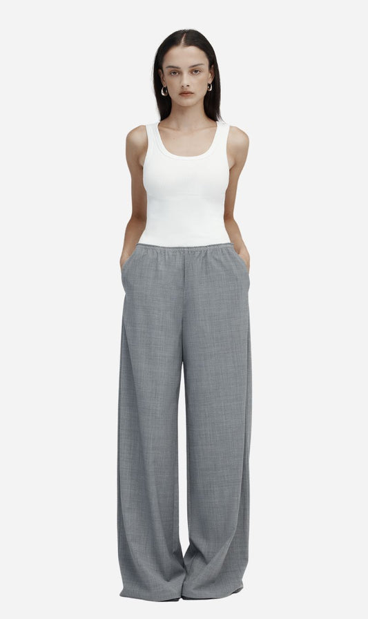 Rebe | Pull On Trouser - Grey
