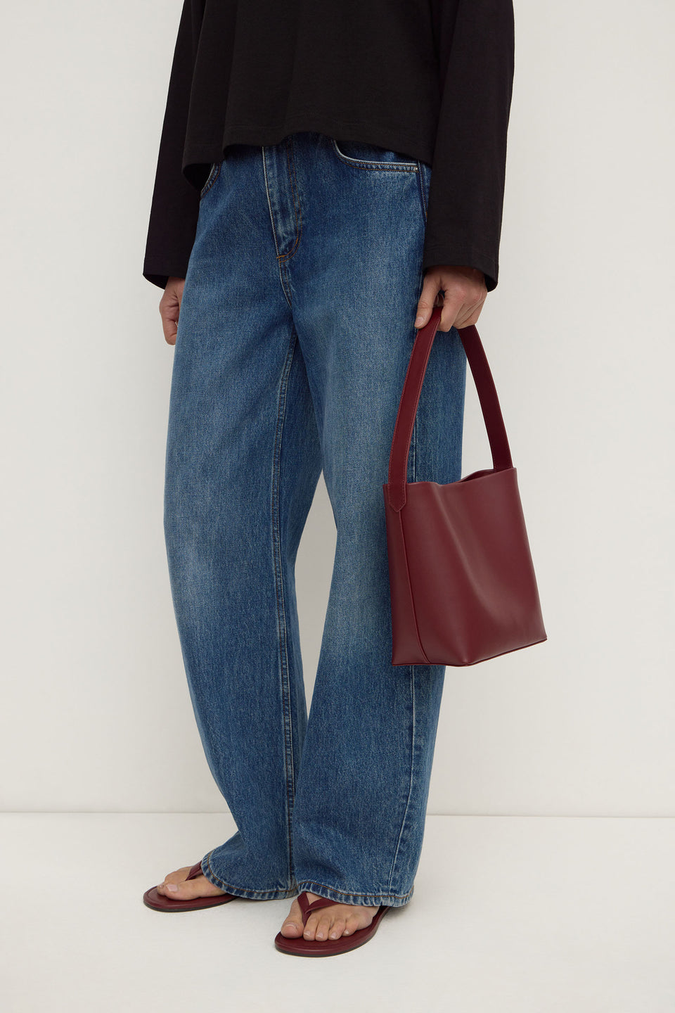 Assembly Label | Nova Mini Bucket Bag - Raisin