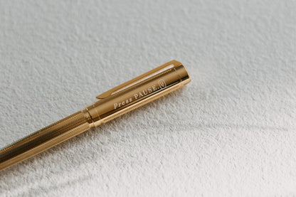 Olive + Page | Press Pause Signature Pen
