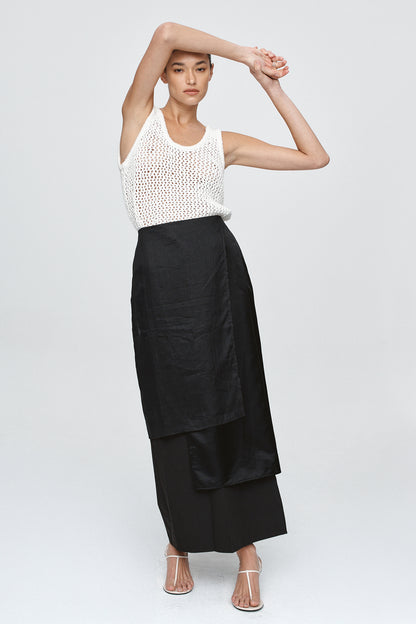 Marle | Onda Skirt - Black