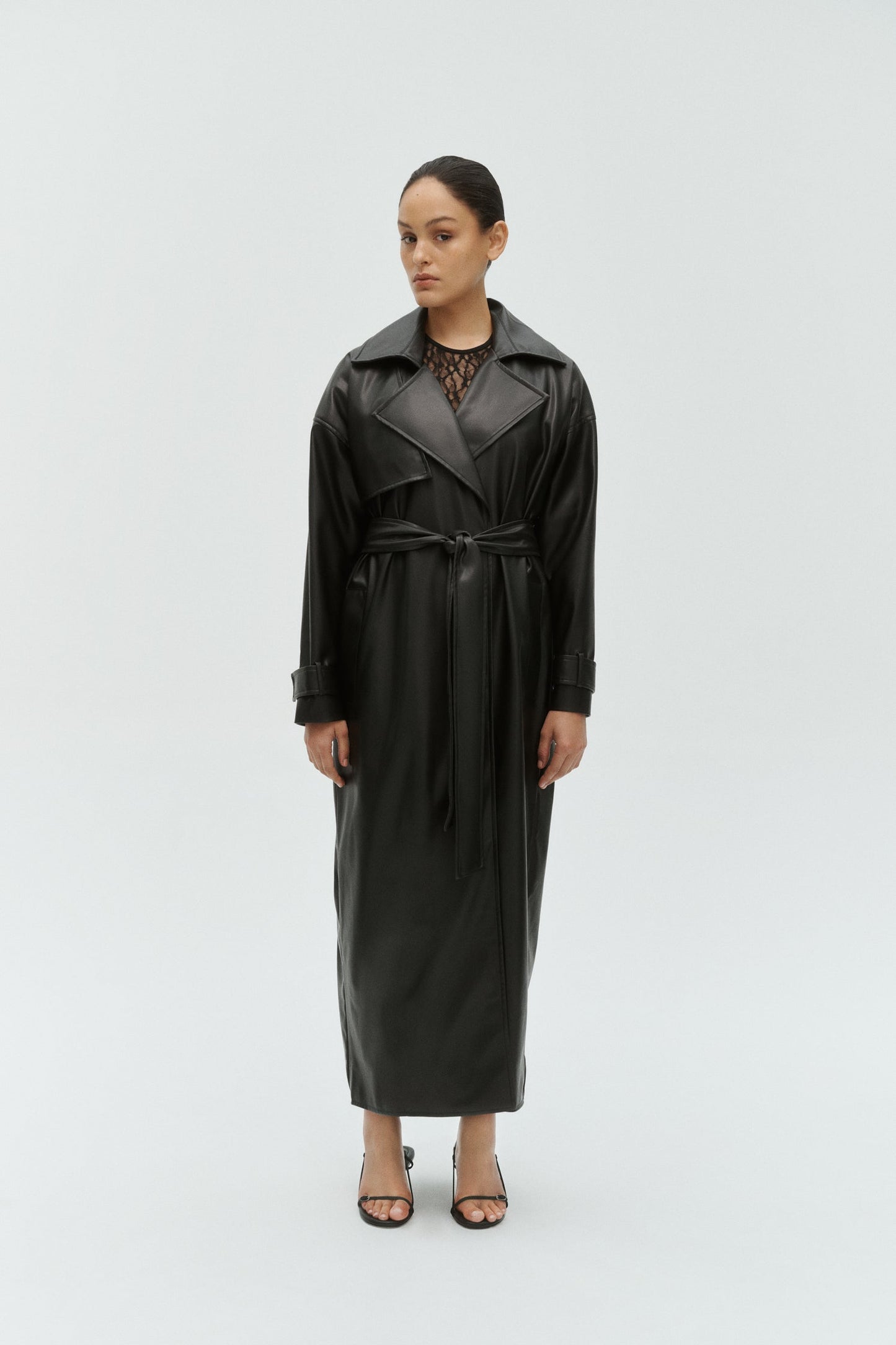 One Of Others | Ares Duster Coat - Black