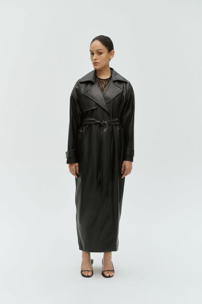 One Of Others | Ares Duster Coat - Black