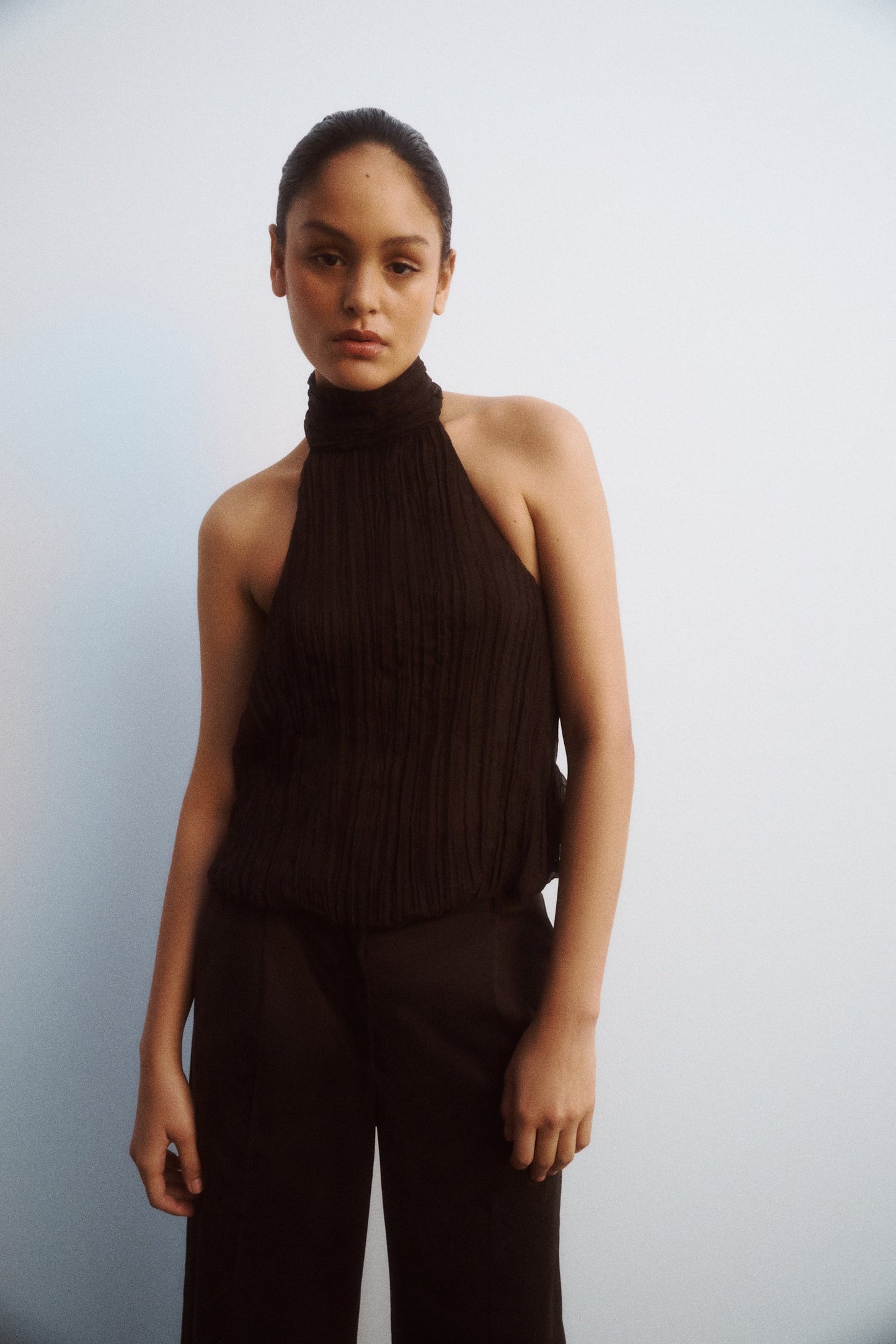 One Of Others | Nora Top - Espresso