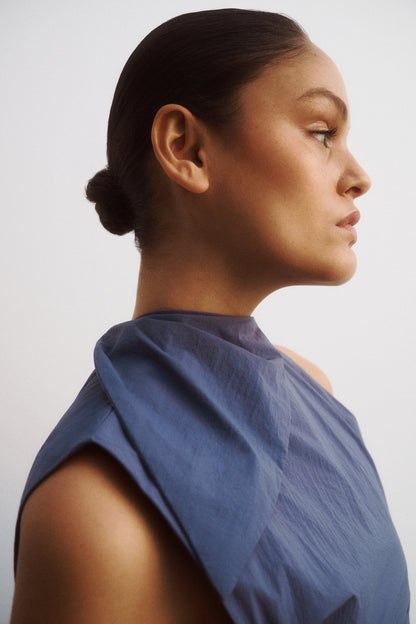 One Of Others | Iliah Dress - Denim Blue