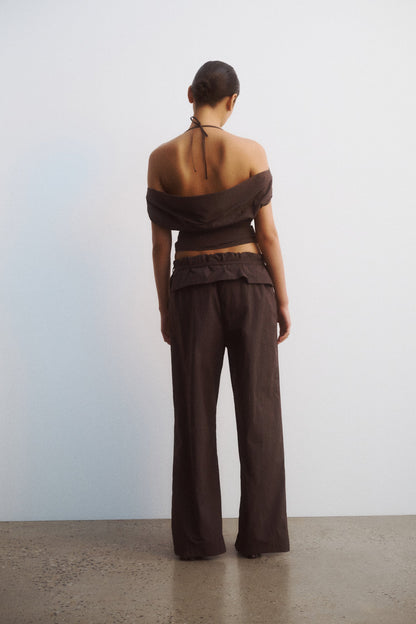 One Of Others | Iliah Pant - Carob