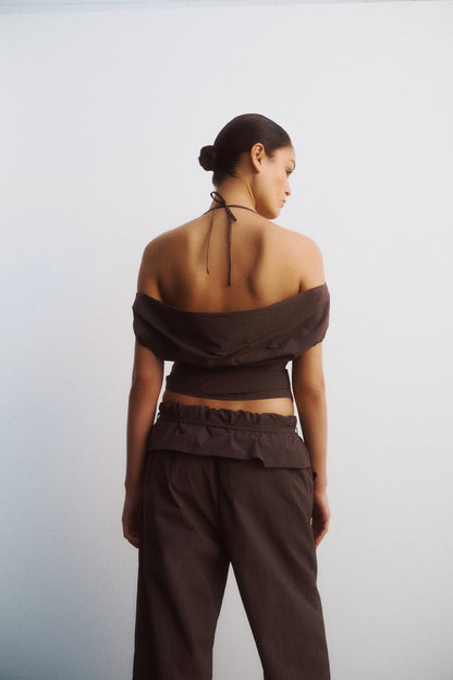 One Of Others | Mona Top - Carob