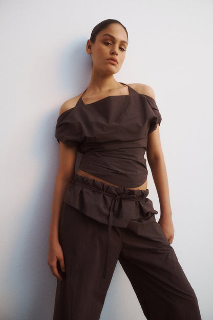 One Of Others | Iliah Pant - Carob