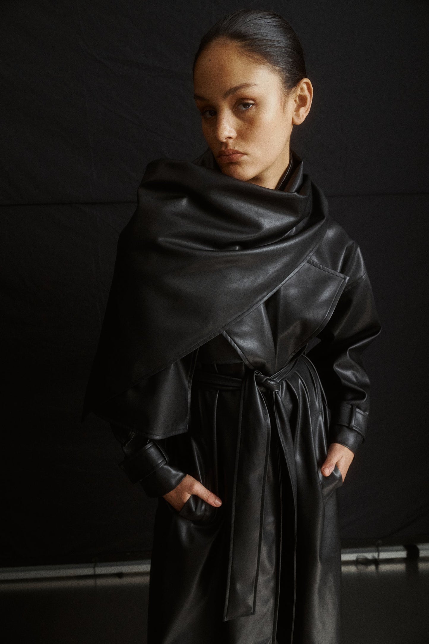 One Of Others | Ares Duster Coat - Black