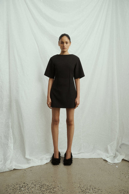 One Of Others | Luca Mini Dress - Black