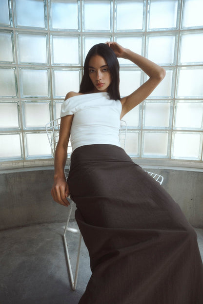 One Of Others | Inka Skirt - Walnut