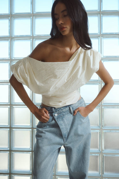 One Of Others | Henrietta Top - Vanilla