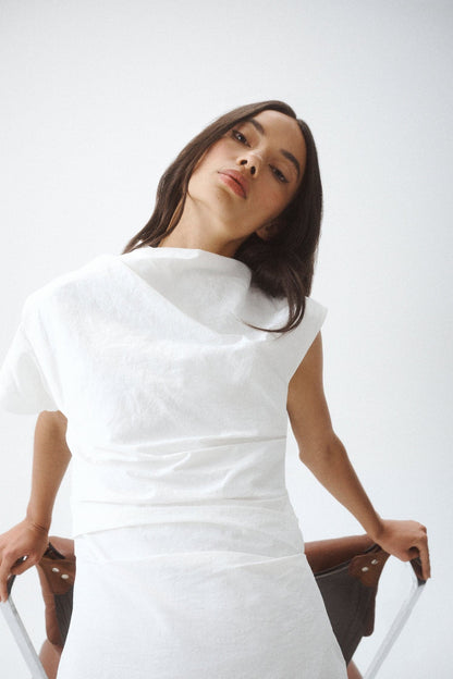 One Of Others | Inka Mini Dress - White