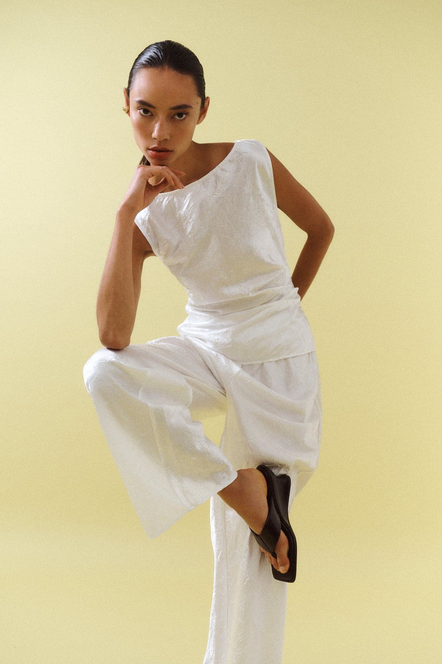 One Of Others | Paeton Top - Matcha