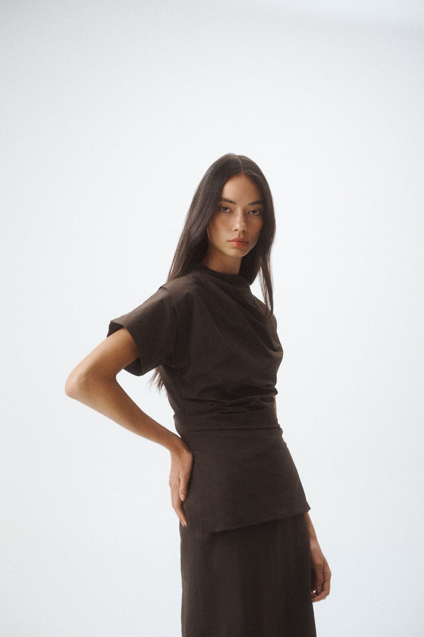 One Of Others | Inka Top - Walnut