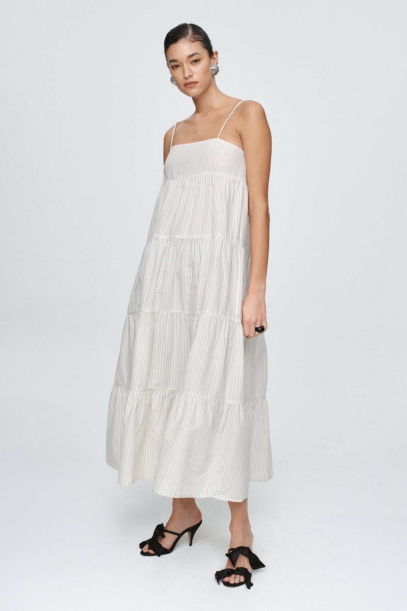 Marle | Ophelia Dress - Pin Stripe