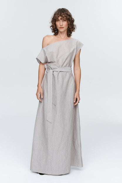 Marle | Oscar Dress - Chocolate Stripe
