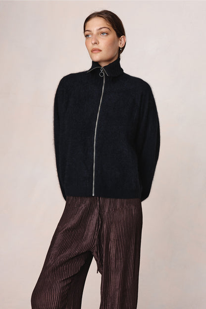 Marle | Oscar Zip Up - Black