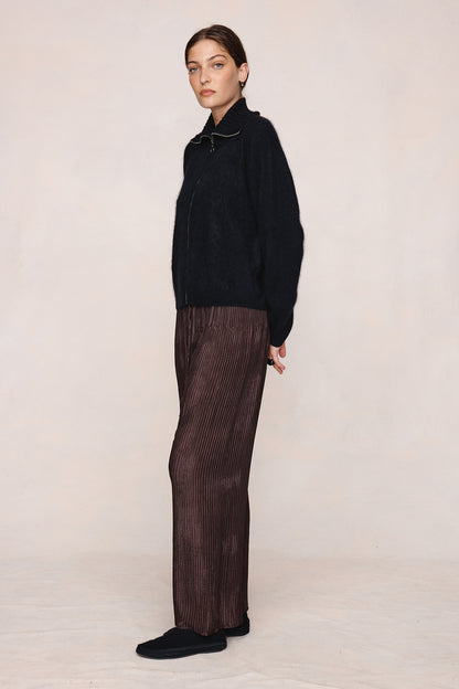 Marle | Oscar Zip Up - Black
