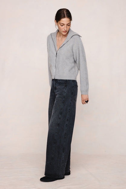 Marle | Oscar Zip Up - Fog