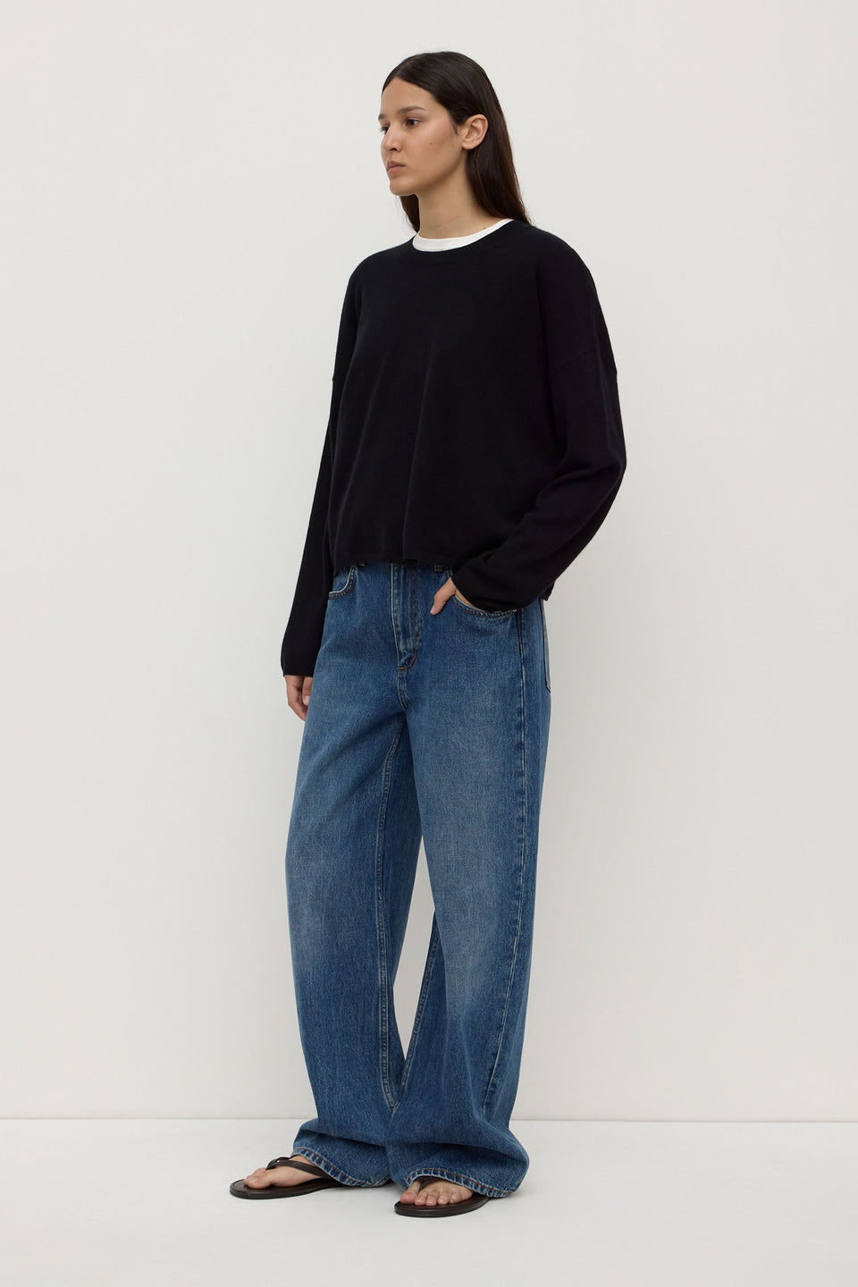 Assembly Label | Odelle Cashmere Knit - Black