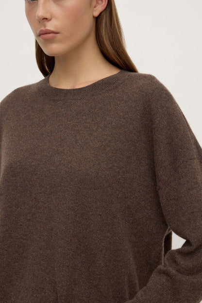 Assembly Label | Odelle Cashmere Knit - Ganache Marle