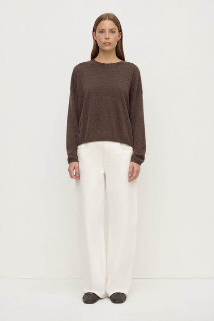 Assembly Label | Odelle Cashmere Knit - Ganache Marle