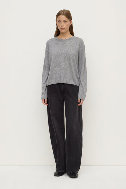 Assembly Label | Odelle Cashmere Knit - Grey Marle