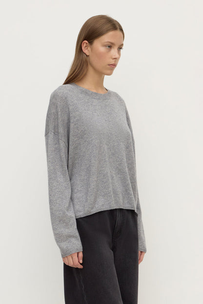 Assembly Label | Odelle Cashmere Knit - Grey Marle
