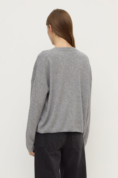Assembly Label | Odelle Cashmere Knit - Grey Marle