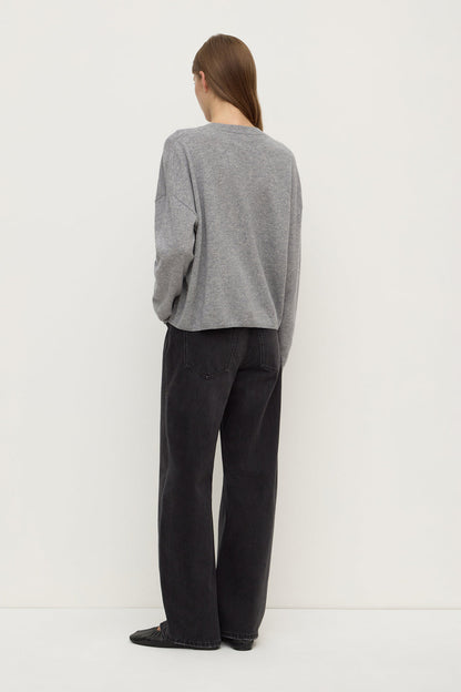 Assembly Label | Odelle Cashmere Knit - Grey Marle