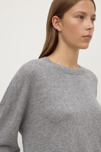 Assembly Label | Odelle Cashmere Knit - Grey Marle