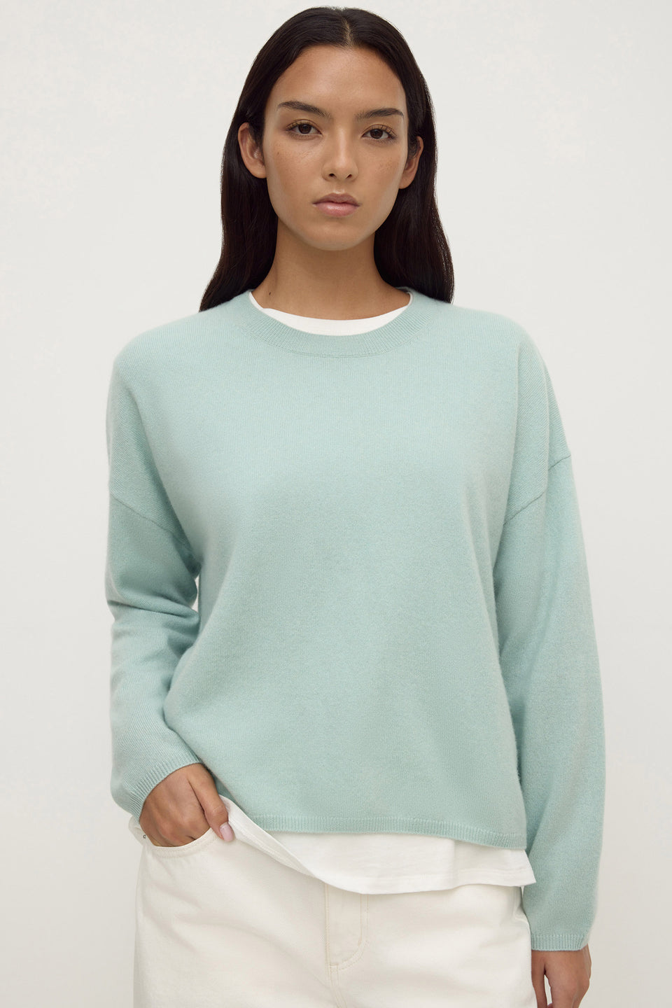 Assembly Label | Odelle Cashmere Knit - Mint