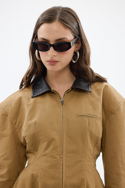 Bubish | Olivia Cinched Country Jacket - Tan