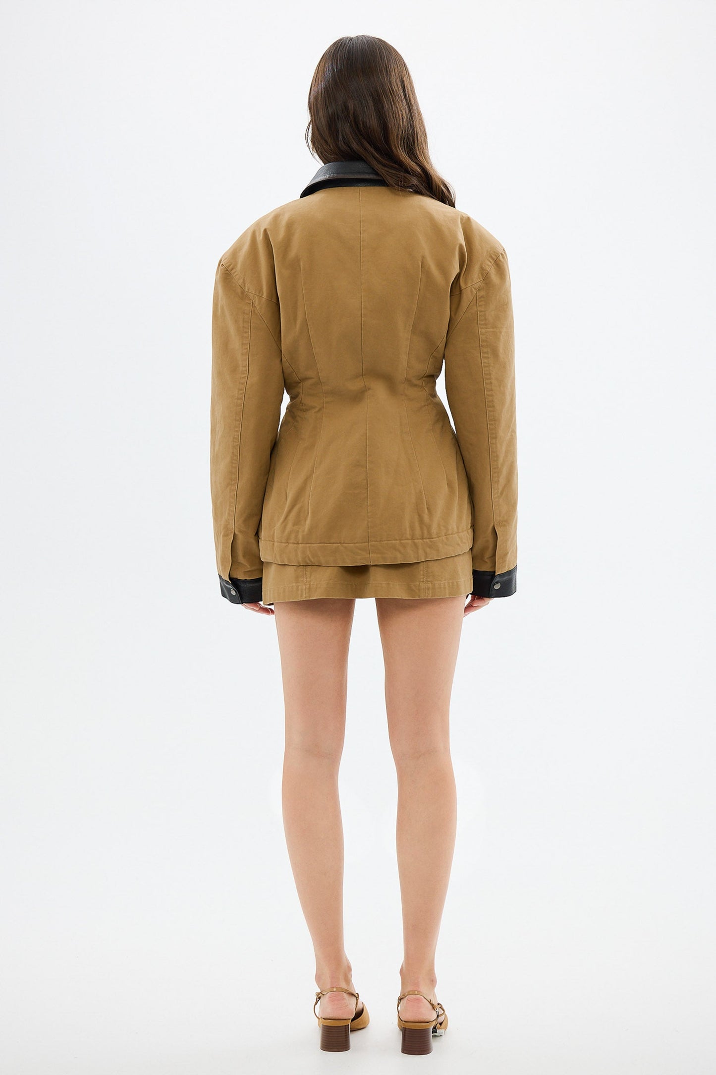 Bubish | Olivia Cinched Country Jacket - Tan