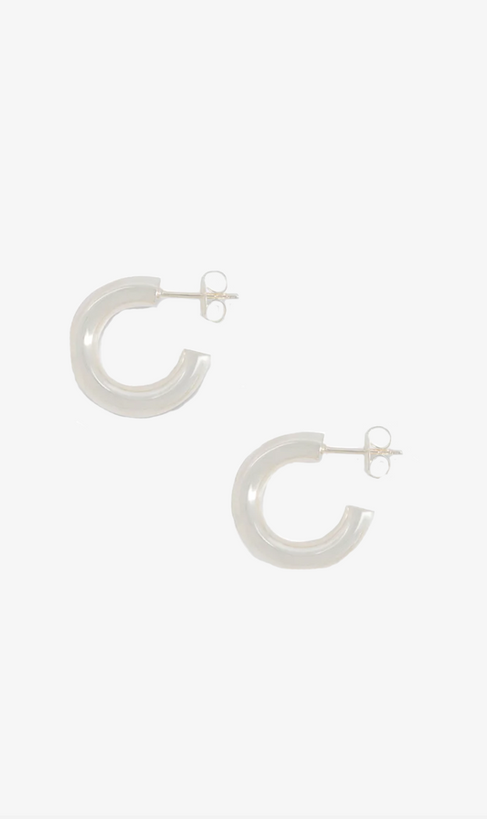 La Tribe | Classic Hoop Small - Silver