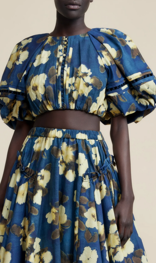 Acler | Clovelly Top - Floral Posy